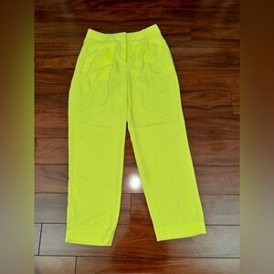 J. Crew Lemon Trousers Size 8